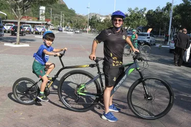 Imagem ilustrativa da imagem Pedalaço da Independência reúne famílias e atletas em passeio de belas paisagens