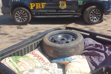 Imagem ilustrativa da imagem Polícia intercepta veículo e encontra carga de trigo saqueada na BR-101