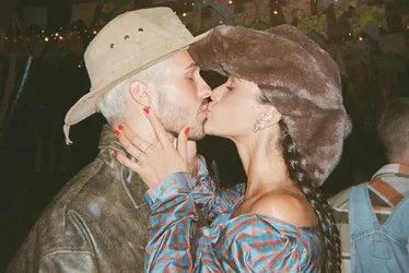Imagem ilustrativa da imagem Primeiro beijo nas redes: Bruna Marquenize posta foto com João Guilherme