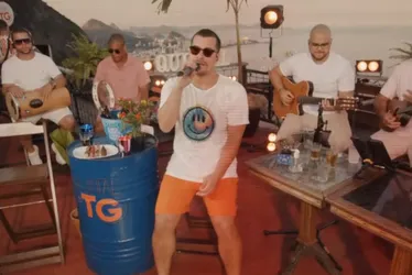 Imagem ilustrativa da imagem Samba na praia com Thiago Martins neste sábado em Vitória