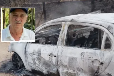 Imagem ilustrativa da imagem Taxista desaparece e carro é encontrado queimado no ES