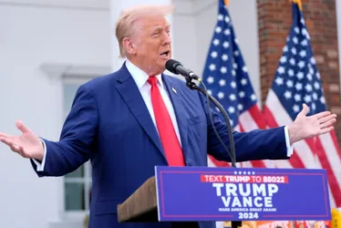 Imagem ilustrativa da imagem Trump diz que invasão do Capitólio foi "dia do amor"