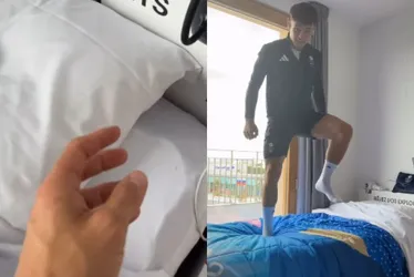 Imagem ilustrativa da imagem VÍDEO | Atleta britânico 'testa' cama anti-sexo da Vila Olímpica