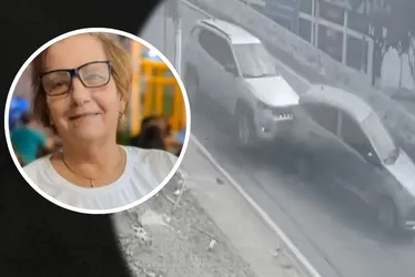 Imagem ilustrativa da imagem Vídeo mostra acidente que envolveu 9 veículos e causou morte de idosa em Cariacica