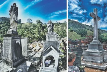 Imagem ilustrativa da imagem Visitas ao túmulo que “chora água” há mais de 100 anos no ES