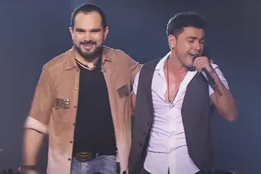 Imagem ilustrativa da imagem Zezé di Camargo e Luciano se separam em camarins e não se falam antes de show