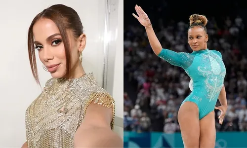 
          Imagem ilustrativa da imagem Anitta exalta Rebeca Andrade: 'Essa rainha usou minha música durante a competição'
          