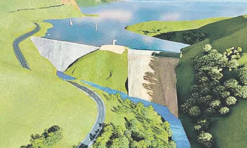 
          Imagem ilustrativa da imagem Barragem com 53 metros de altura começa a ser construída
          