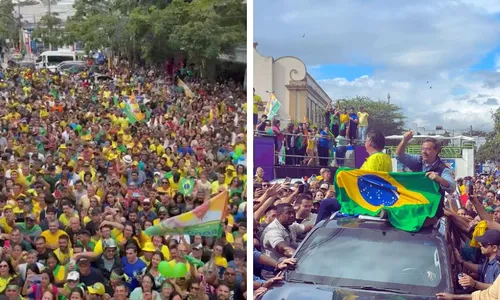 
          Imagem ilustrativa da imagem Bolsonaro realiza ato em Gravatá e defende legado em discurso sobre trio elétrico
          