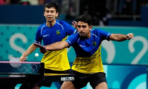 
          Imagem ilustrativa da imagem Brasil supera Portugal por equipes e avança no tênis de mesa nas Olimpíadas
          