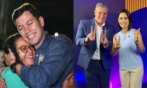 
          Imagem ilustrativa da imagem Candidatos da Grande Vitória fazem maratona de adesivaço e prosa com motociclista
          