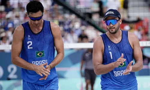 
          Imagem ilustrativa da imagem Capixaba André e George perdem para dupla dos EUA, mas vão para repescagem
          