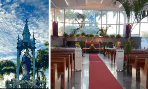 
          Imagem ilustrativa da imagem Como é o santuário afetado por desabamento no Recife?
          