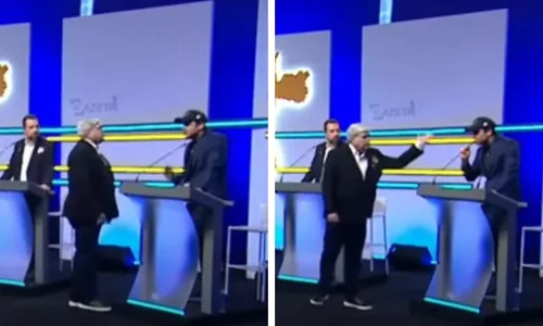 
          Imagem ilustrativa da imagem Confusão entre Datena e Marçal continua após debate com empurra-empurra e ofensas
          