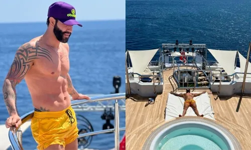 
          Imagem ilustrativa da imagem Em iate de R$ 1 bilhão, Gusttavo Lima celebra aniversário de 35 anos
          