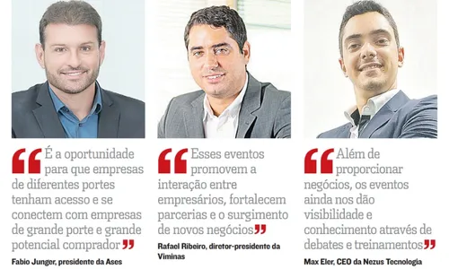 
          Imagem ilustrativa da imagem Evento com mais de 100 empresas gera R$ 14 milhões em negócios na Serra
          