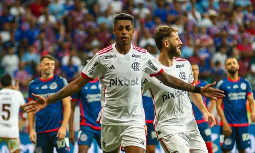 
          Imagem ilustrativa da imagem Flamengo vence Bahia e conquista vantagem nas quartas da Copa do Brasil
          