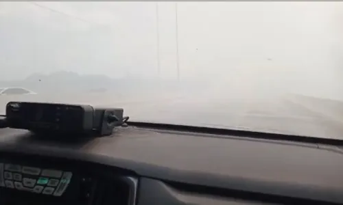 
          Imagem ilustrativa da imagem Fumaça de queimadas fecha o Contorno do Mestre Álvaro
          