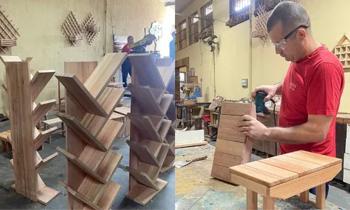 
          Imagem ilustrativa da imagem Internos penitenciários expõem artesanato na ArteSanto
          