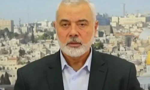 
          Imagem ilustrativa da imagem Ismail Haniyeh, líder do Hamas, é morto no Irã
          