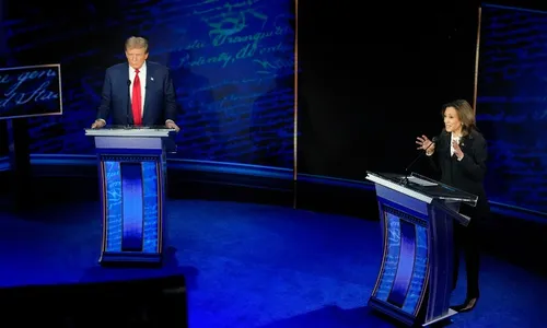 
          Imagem ilustrativa da imagem Eleições EUA: Harris lidera com 47% e Trump tem 42%, segundo pesquisa Reuters/Ipsos
          