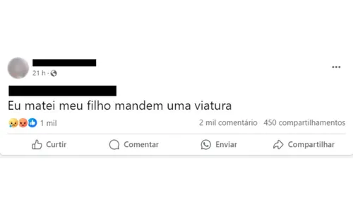 
          Imagem ilustrativa da imagem Mãe é presa após postar em rede social que matou o filho de 4 anos no Rio
          