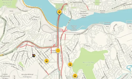 
          Imagem ilustrativa da imagem Motoristas enfrentam lentidão na Segunda Ponte
          