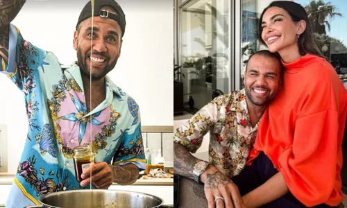 
          Imagem ilustrativa da imagem Mulher de Daniel Alves posta primeiras fotos com jogador após prisão: 'Felizes'
          