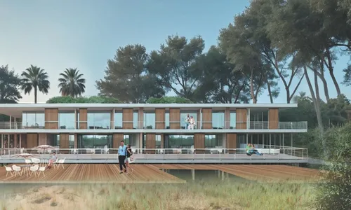 
          Imagem ilustrativa da imagem Novo parque em Itaúnas vai ter piscina flutuante e trilha
          