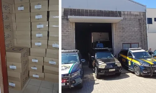 
          Imagem ilustrativa da imagem Operação da PF, PRF e Receita Federal apreende mais de 7 milhões de cigarros
          