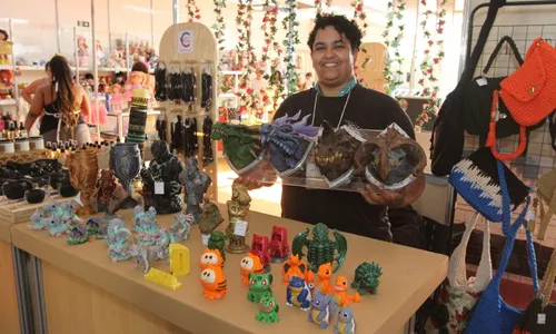 
          Imagem ilustrativa da imagem Peças a partir de R$ 5 em feira de artesanato em Vitória
          