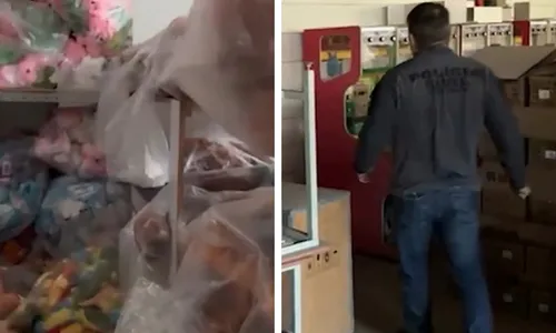 
          Imagem ilustrativa da imagem Polícia suspeita de bicheiros em fraude com máquina de bicho de pelúcia no RJ
          