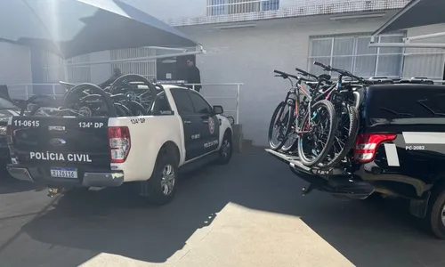
          Imagem ilustrativa da imagem Polícia recupera em Vitória bicicletas roubadas no RJ, avaliadas em R$ 160 mil
          