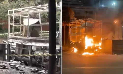 
          Imagem ilustrativa da imagem Trailer é incendiado em Vitória e vídeo mostra ação criminosa
          