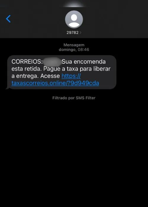 Imagem ilustrativa da imagem Correios alertam para novo golpe do SMS; saiba como os criminosos estão agindo
