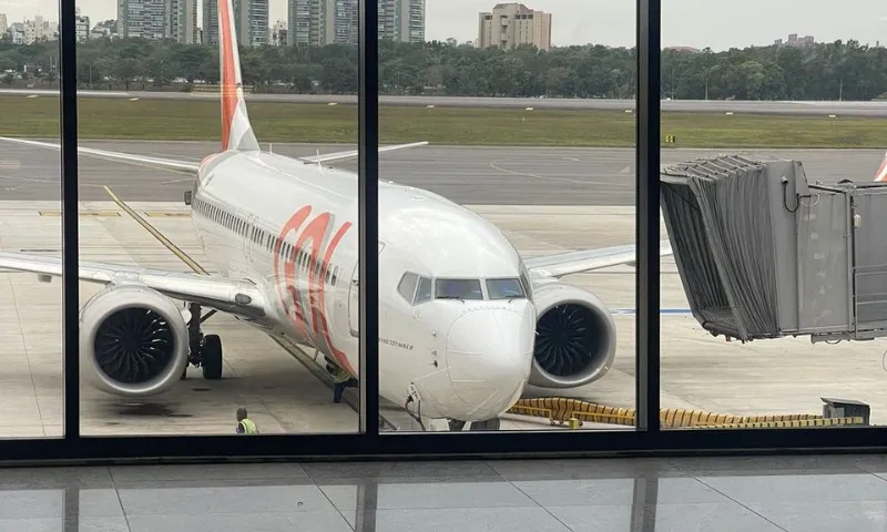 Imagem ilustrativa da imagem Avião freia na pista e voo é cancelado no Aeroporto de Vitória