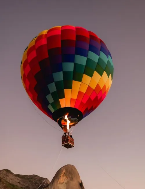 Imagem ilustrativa da imagem Novos passeios de balão nas montanhas