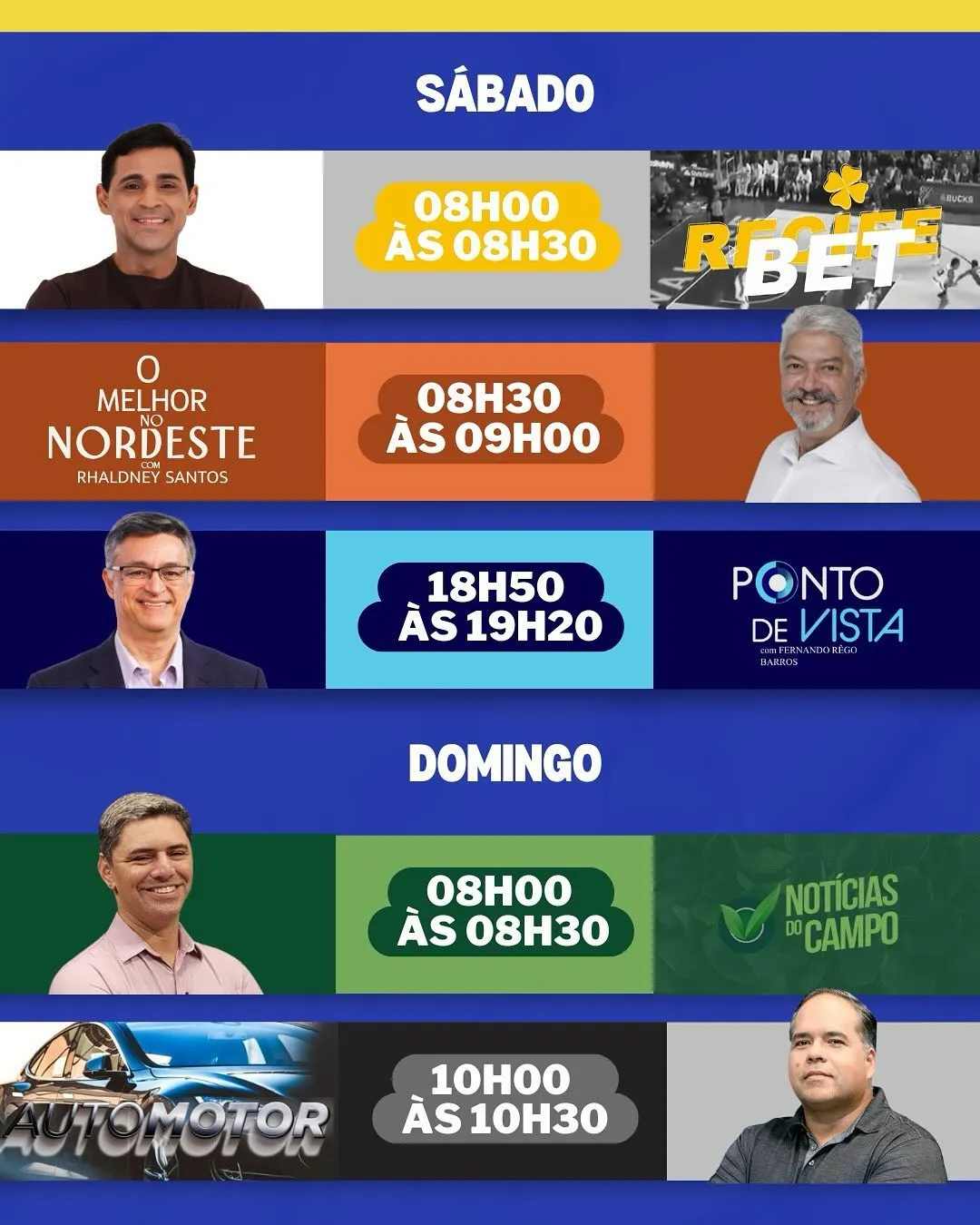 Imagem ilustrativa da imagem TV Tribuna/Band lança nova programação em evento no Mercado de Casa Amarela