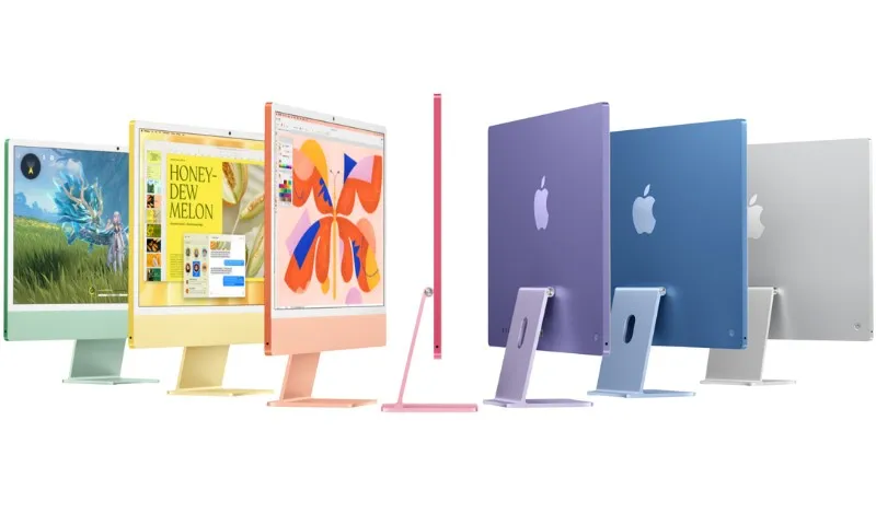 Imagem ilustrativa da imagem Apple lança iMac focado em inteligência artificial por até R$ 35,4 mil