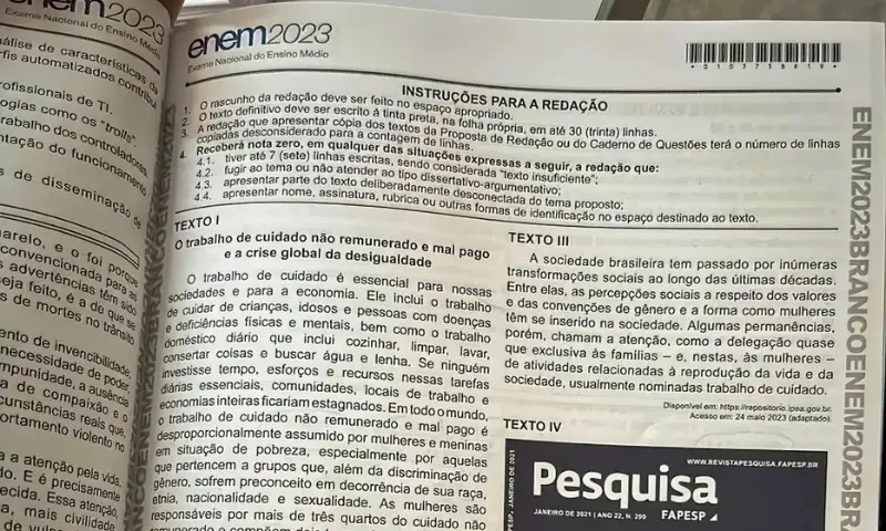 Imagem ilustrativa da imagem Enem 2024 terá 140 mil salas de provas em 1.753 cidades