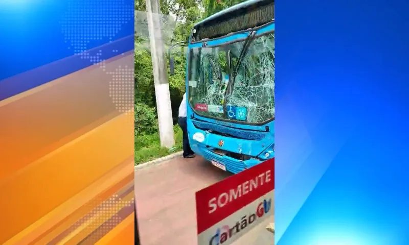 Imagem ilustrativa da imagem Engavetamento envolvendo três ônibus do Transcol deixa 17 pessoas feridas na Serra