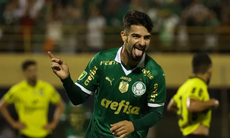 Imagem ilustrativa da imagem Flaco López decide, Palmeiras vence Vasco em Brasília e mira o líder Botafogo