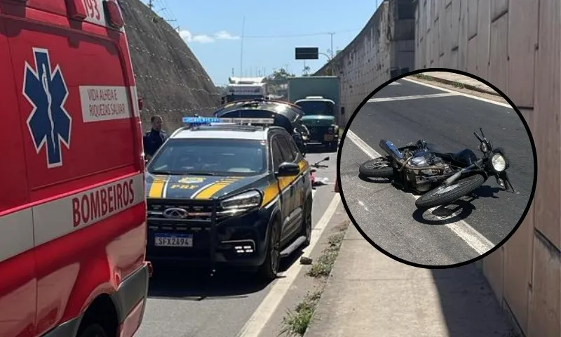 Imagem ilustrativa da imagem Motociclista colide em carreta e morre na BR-101 em Viana