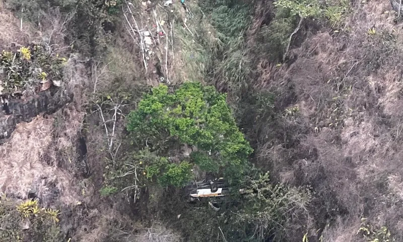 Imagem ilustrativa da imagem Ônibus cai em ribanceira e deixa 17 mortos na Serra da Barriga, em Alagoas