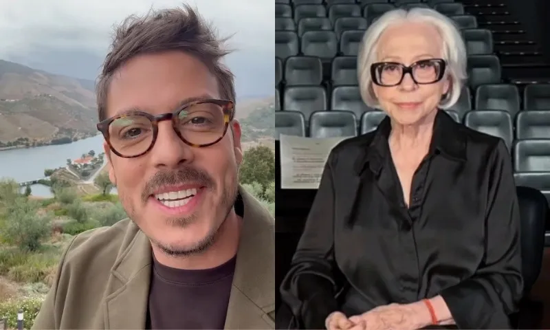 Imagem ilustrativa da imagem Porchat revela que já 'ignorou' Fernanda Montenegro: 'Achei que era golpe'