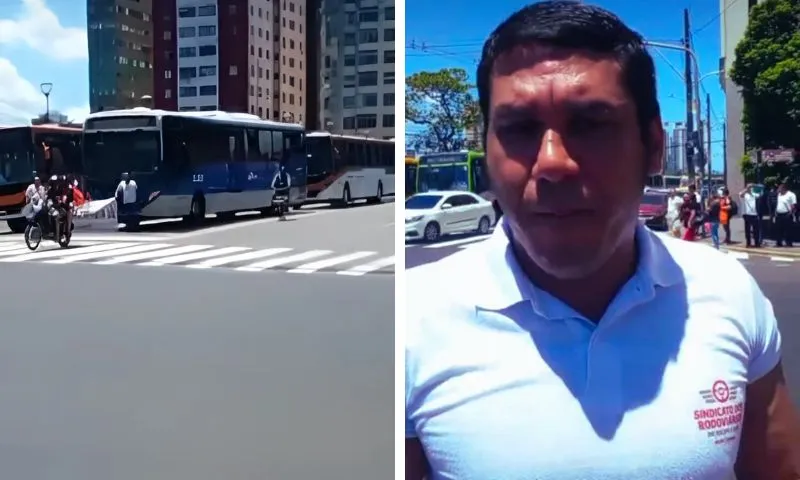 Imagem ilustrativa da imagem Protesto: Lei que pune "surfe rodoviário" gera revolta entre motoristas de ônibus