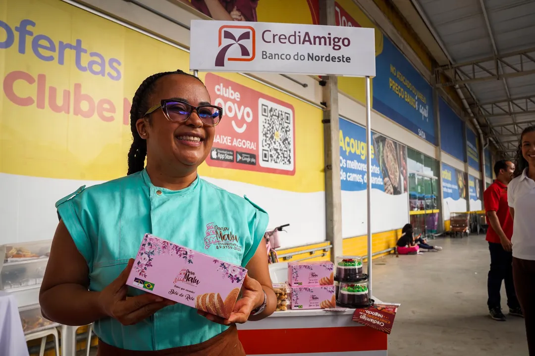Imagem ilustrativa da imagem Recife recebe loja de número 500 do Crediamigo que financia pequenos negócios