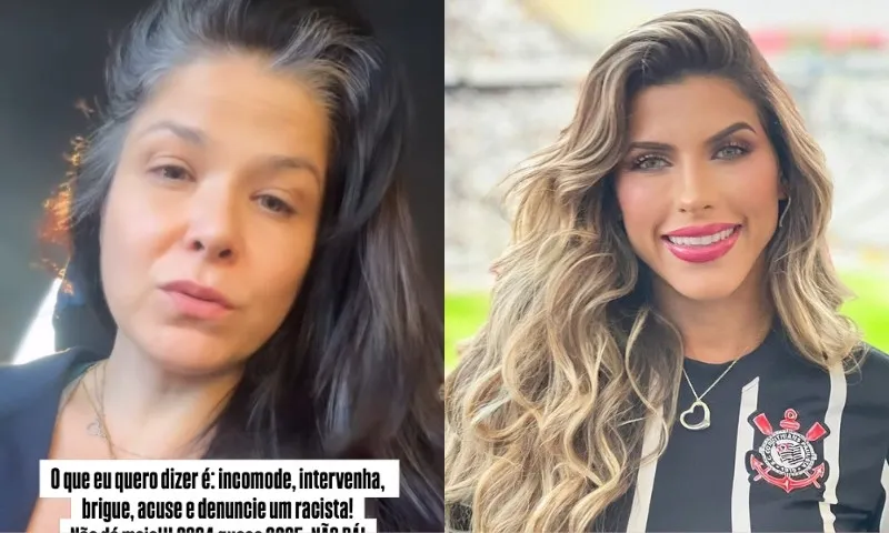 Imagem ilustrativa da imagem Samara Felippo critica Paula Minerato e rapper após áudio racista: 'Não dá mais'