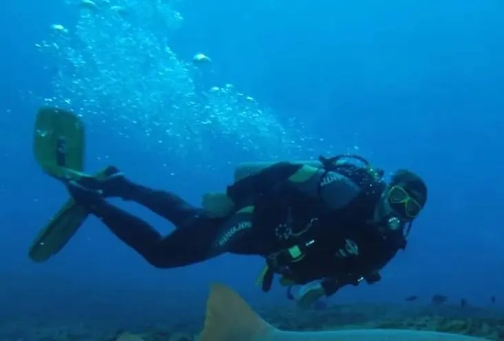 Imagem ilustrativa da imagem Turista morre em Noronha após fazer mergulho de grande profundidade