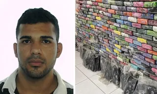 Imagem ilustrativa da imagem Dono de cocaína apreendida em Vila Velha está na lista dos mais procurados pela PC